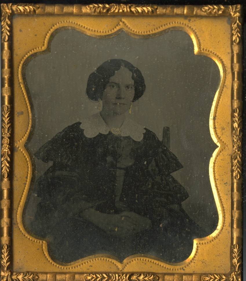 portrait of young woman circa 1865